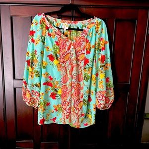 Women’s floral blouse